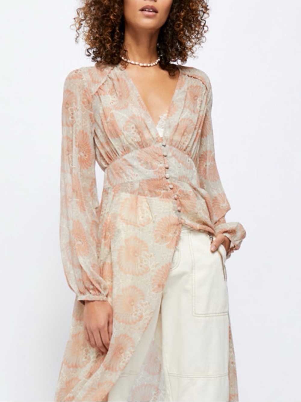 Free People Valerie Duster XL